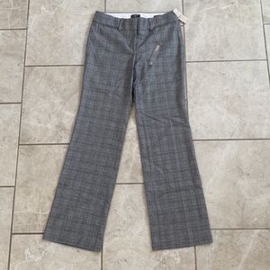 Loft Petites NWT Black & White Houndstooth Trousers
